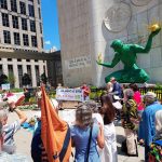 Action of Lamentation, Repentance and Hope at the Spirit of Detroit